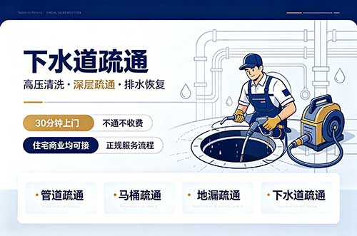 张家口下水道疏通