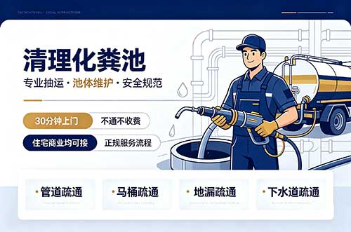 张家口清理化粪池